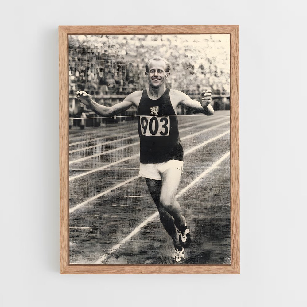 Poster L'Olympien Étoilé – affiche Athlétisme (vue 4)